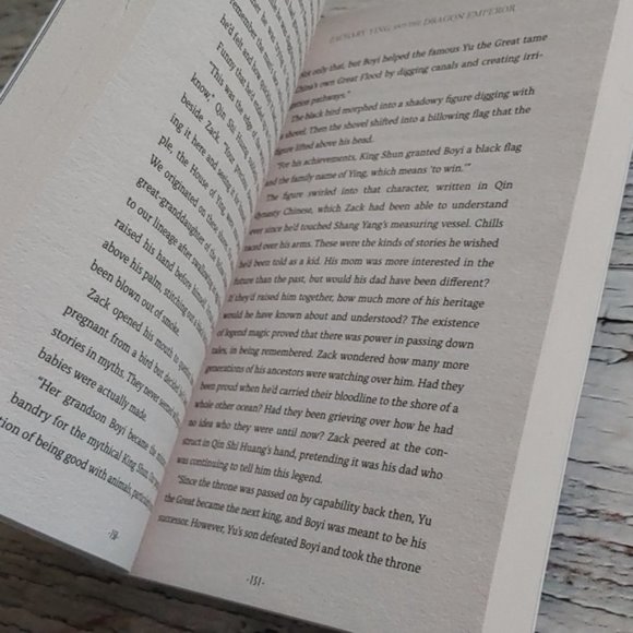 Zachary Ying and the Dragon Emperor Kids Novel - Picture 4 of 4